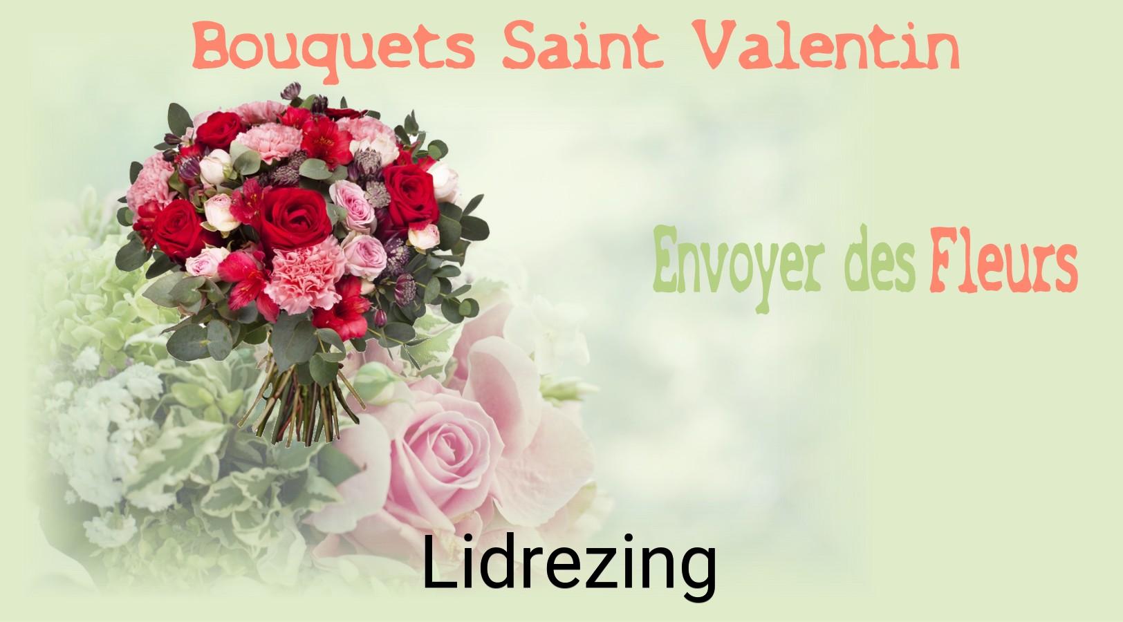 Roses de Saint-Valentin livrées à Lidrezing